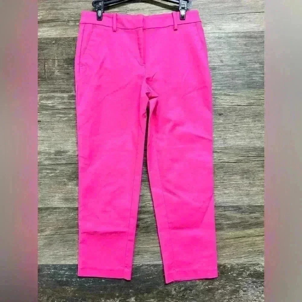 LOFT Bright Pink Women’s Dress Pants Trousers size 2 petite